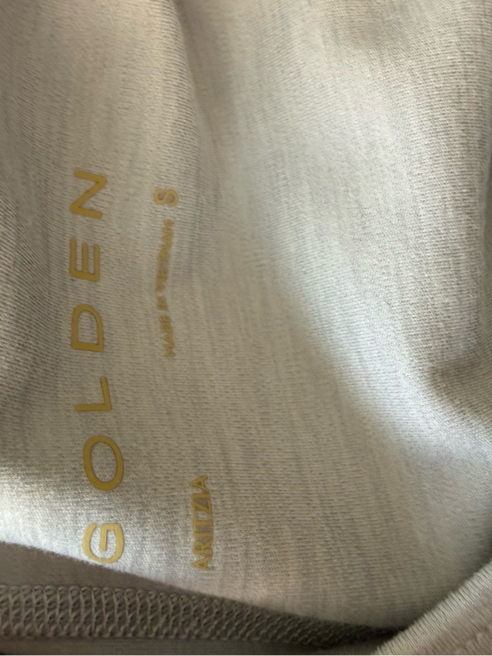 Aritzia Golden butter essential jumpsuit - Picture 5 of 5